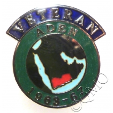 Aden Conflict Veterans Lapel Pin Badge